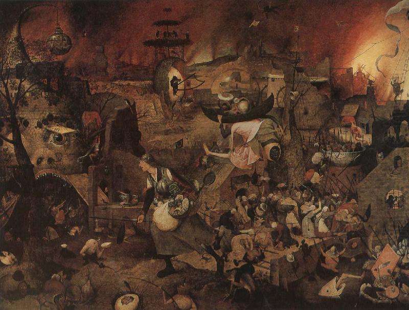 Pieter Bruegel Fried ugly china oil painting image
